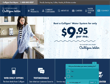 Tablet Screenshot of culliganfortmyers.com